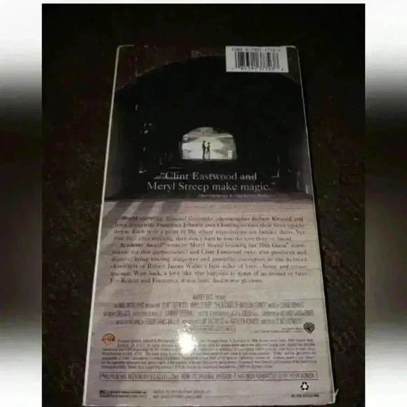 5/$25 The Bridges of Madison County (VHS, 1996) - Picture 2 of 3